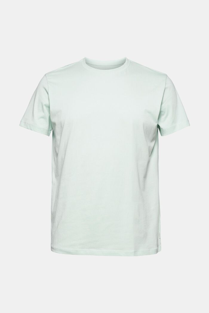 Jersey T-shirt made of 100% organic cotton, PASTEL GREEN, detail image number 0