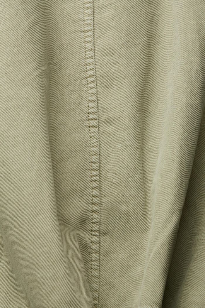 CURVY short jacket made with TENCEL™, LIGHT KHAKI, detail image number 4