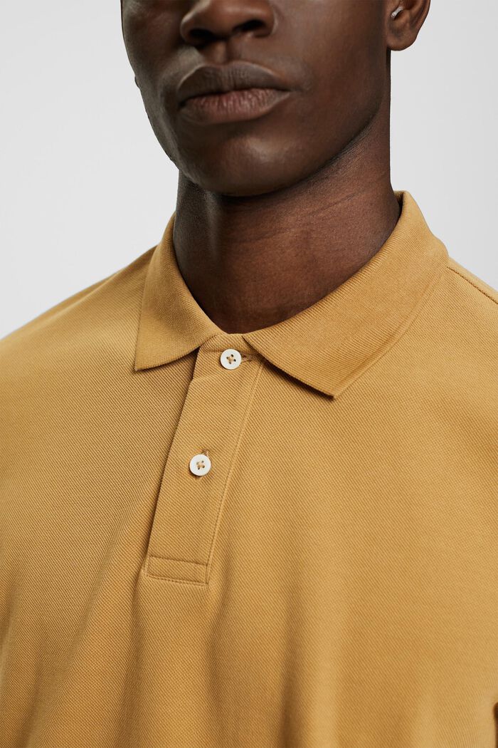 Slim fit polo shirt, BEIGE, detail image number 2