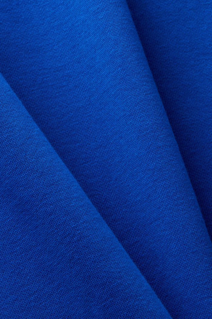 Hooded Sweatshirt Dress, BRIGHT BLUE, detail image number 4