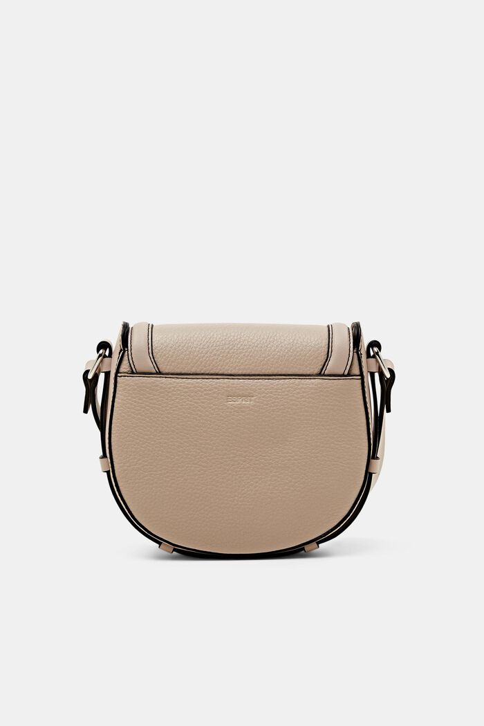 Faux leather cross body bag, LIGHT BEIGE, detail image number 2
