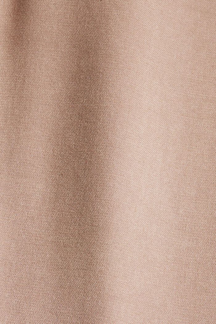 Bermuda shorts with waist pleats, TAUPE, detail image number 1