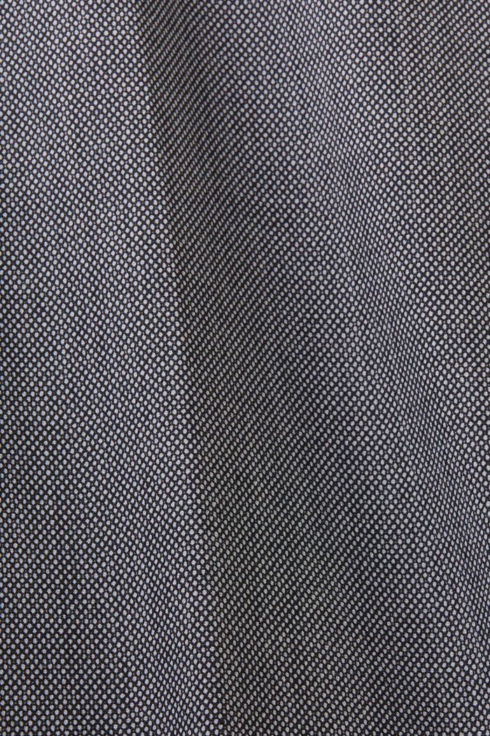Mix & Match: Bird's eye suit trousers, BLACK, detail image number 6