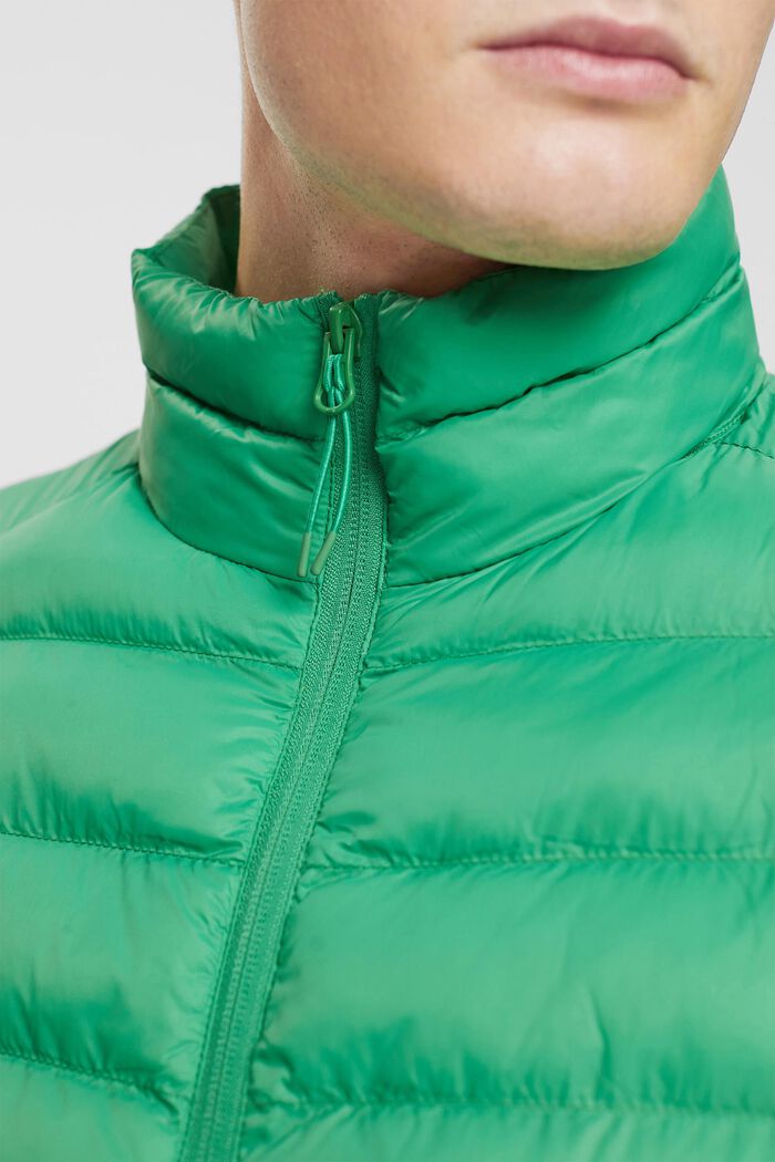 Quilted jacket, GREEN, detail image number 2