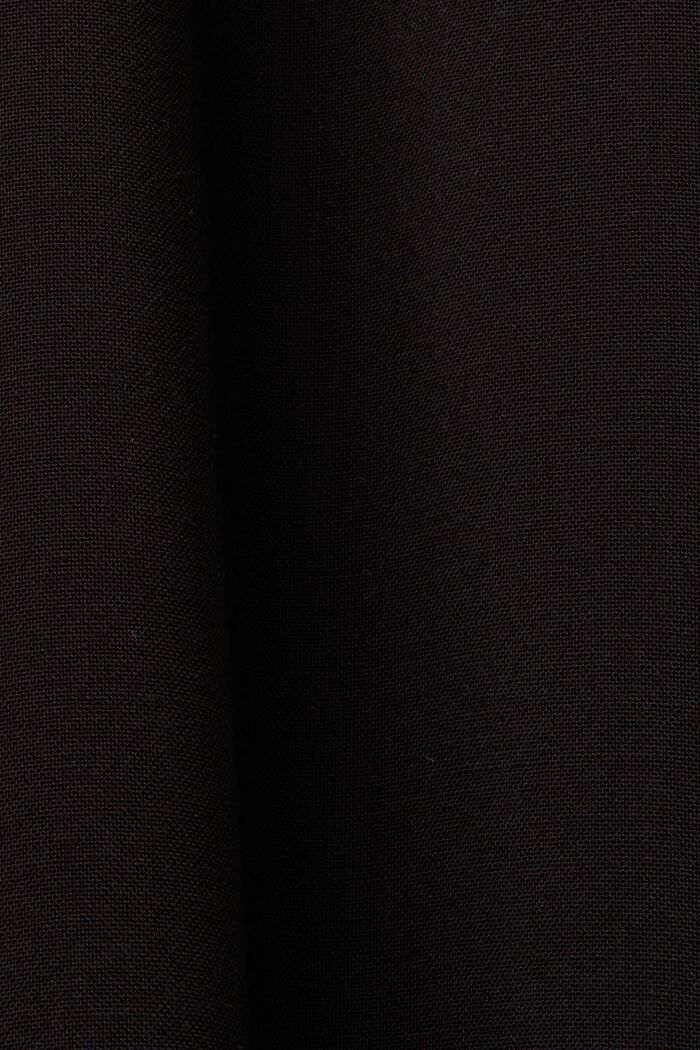 Wide leg pull-on trousers, BLACK, detail image number 6