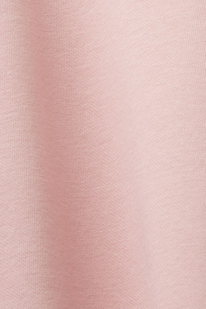 Cotton Blend Pullover Sweatshirt, OLD PINK, detail image number 6