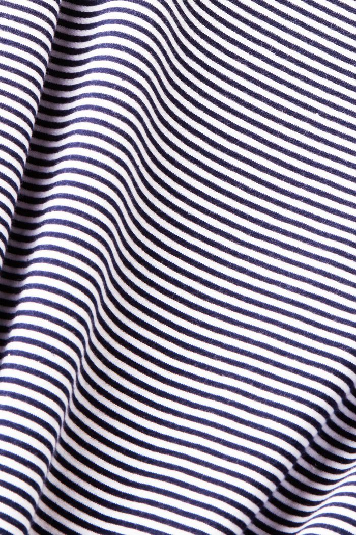 Striped cotton tank top, NAVY, detail image number 5
