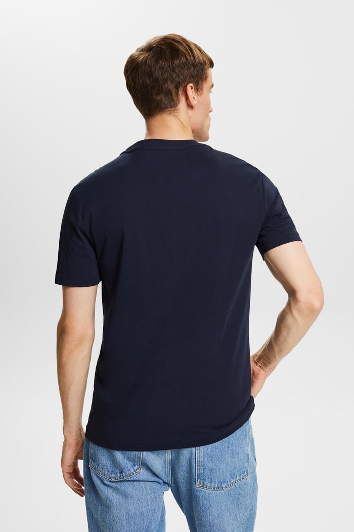 Organic Cotton Jersey T-Shirt, NAVY, detail image number 3