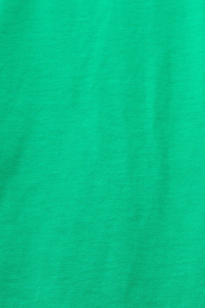 Organic Cotton Jersey T-Shirt, GREEN, detail image number 5