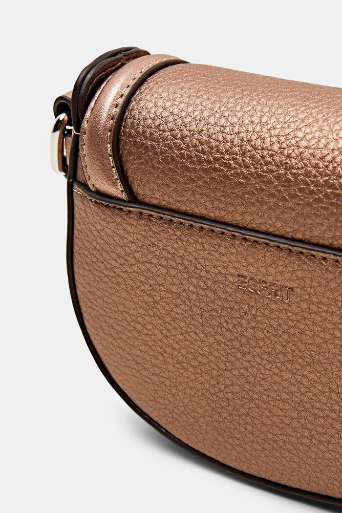 Faux leather cross body bag, COPPER, detail image number 1