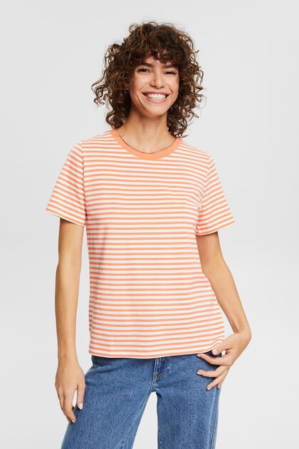 Striped T-shirt made of organic cotton