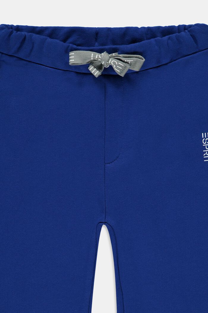 Tracksuit bottoms in 100% cotton, BRIGHT BLUE, detail image number 2