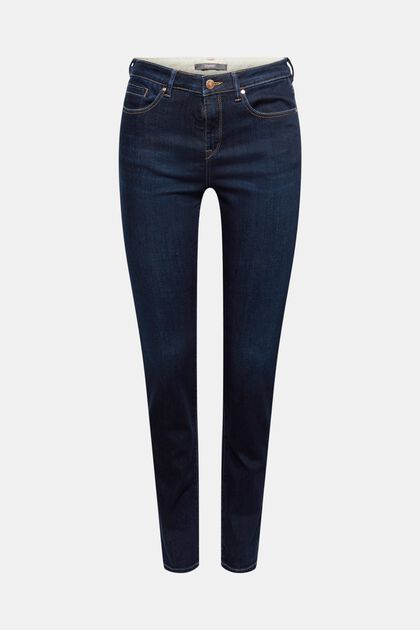 Stretch jeans containing organic cotton