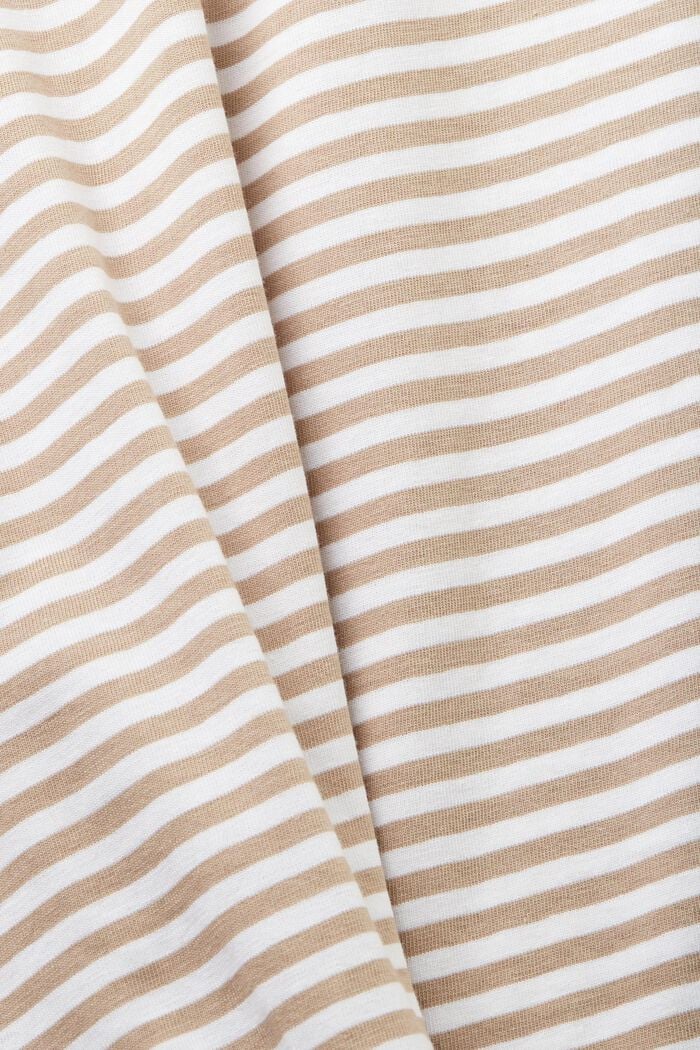 Striped t-shirt, TAUPE, detail image number 5