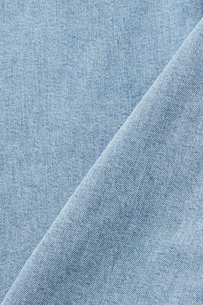 High-rise kick flare jeans, BLUE LIGHT WASHED, detail image number 4