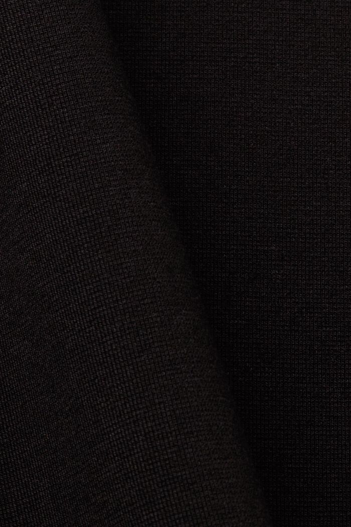 Jersey t-shirt dress, BLACK, detail image number 6