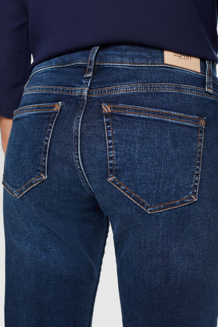 Mid-rise bootcut jeans, BLUE DARK WASHED, detail image number 4