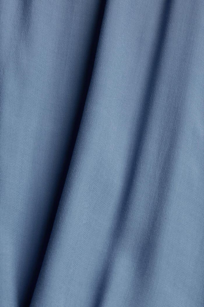 Midi skirt made of LENZING™ ECOVERO™, GREY BLUE, detail image number 1