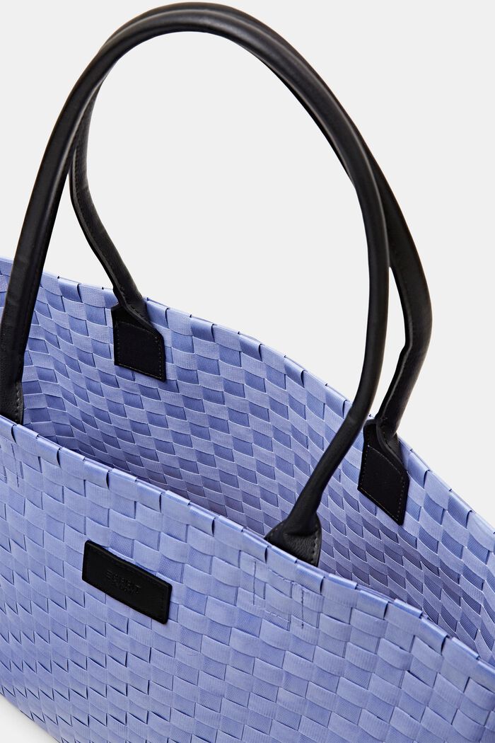 Woven Tote Bag, LILAC, detail image number 4