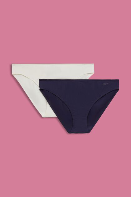 Recycled: 2-pack of microfibre hipster briefs