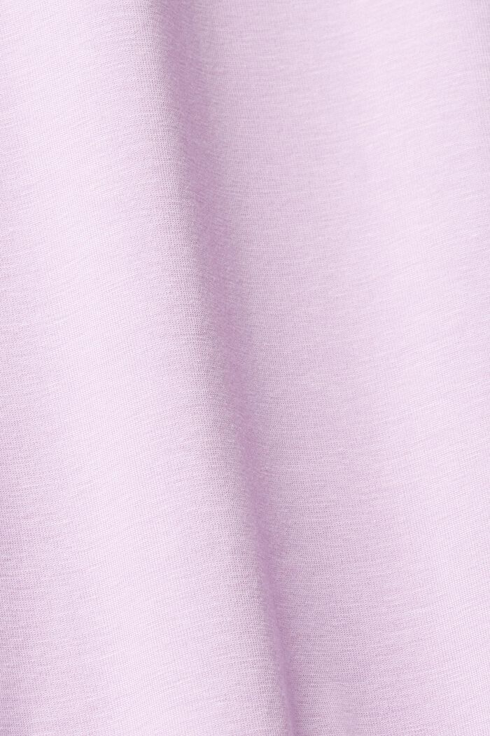 Long-sleeved top with back pleat, VIOLET, detail image number 5