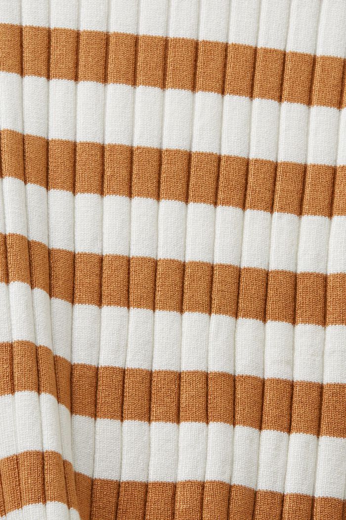Striped rib-knit jumper, NEW OFF WHITE, detail image number 6