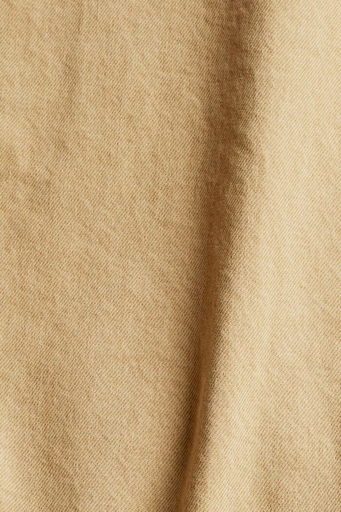 Pure cotton denim jacket, SAND, detail image number 5