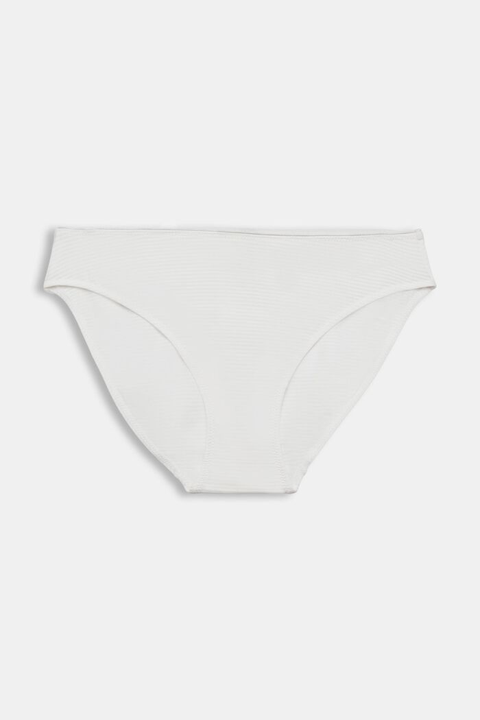 Striped Microfiber Briefs, OFF WHITE, detail image number 4