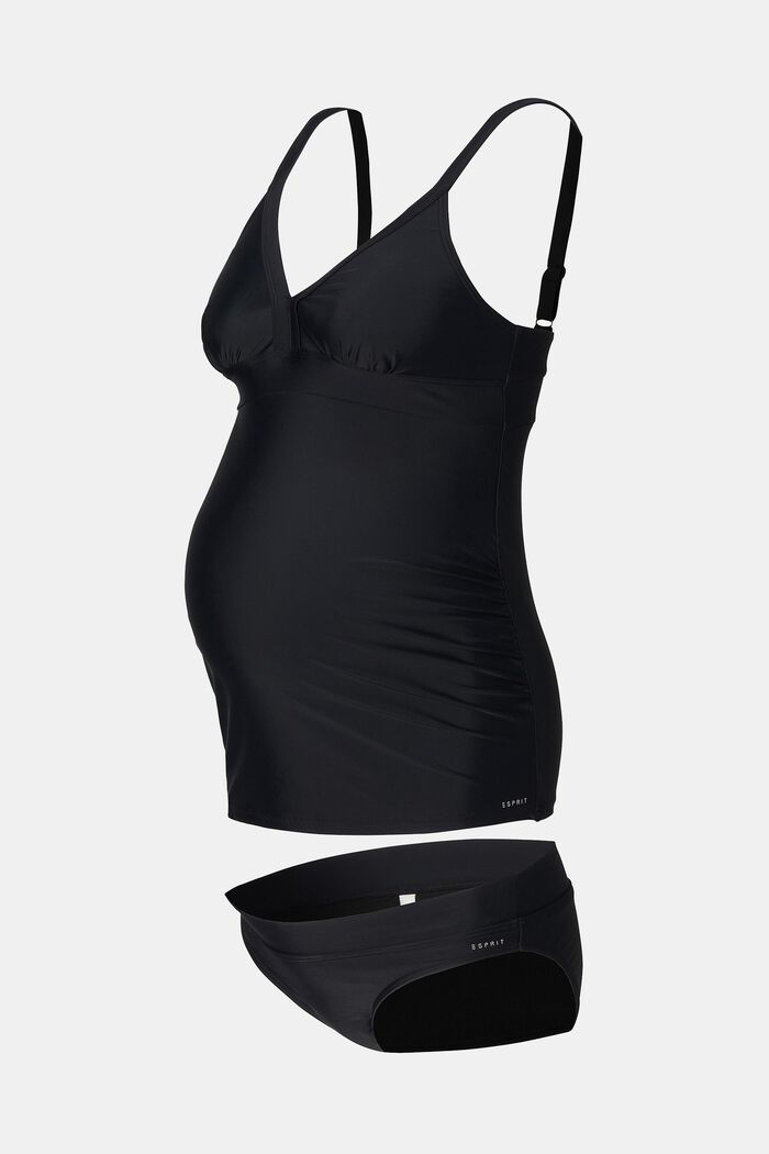 MATERNITY Two-Piece Swimwear, BLACK, detail image number 2