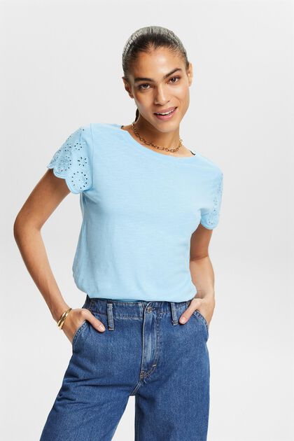 Embroidered Short-Sleeve T-Shirt