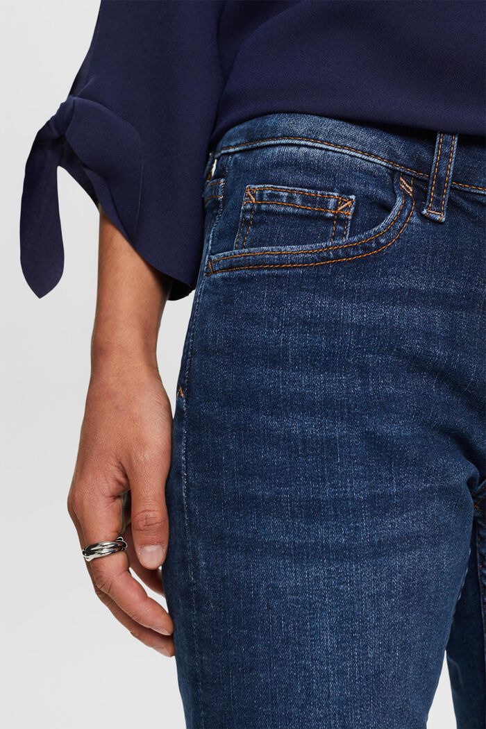 Mid-rise bootcut jeans, BLUE DARK WASHED, detail image number 2