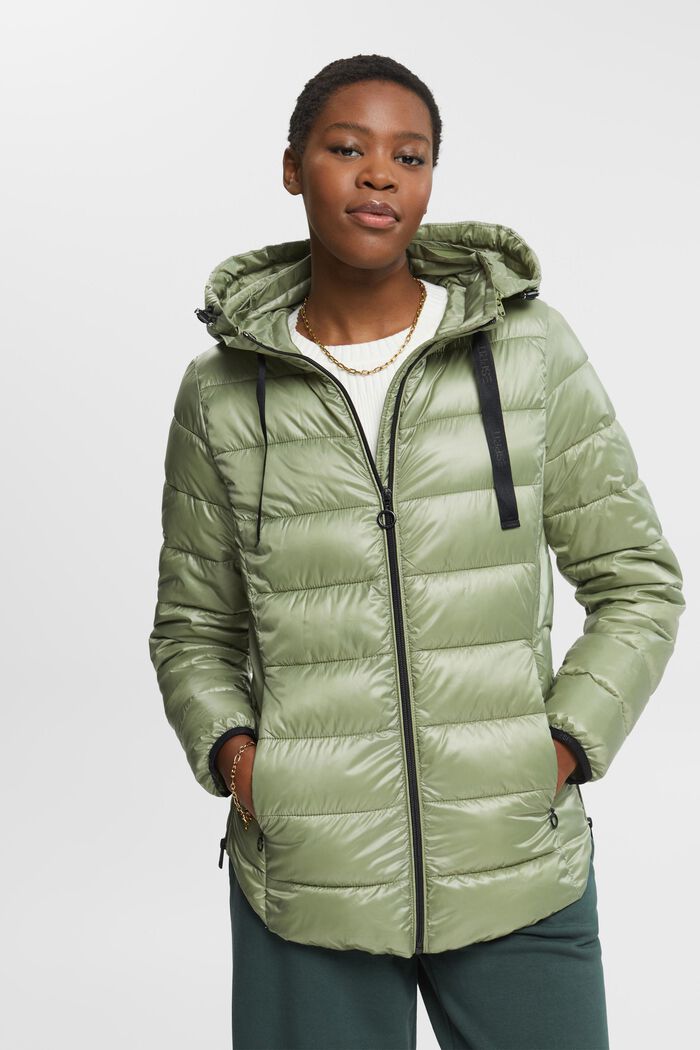 ESPRIT - Recycled: padded parka jacket at our online shop