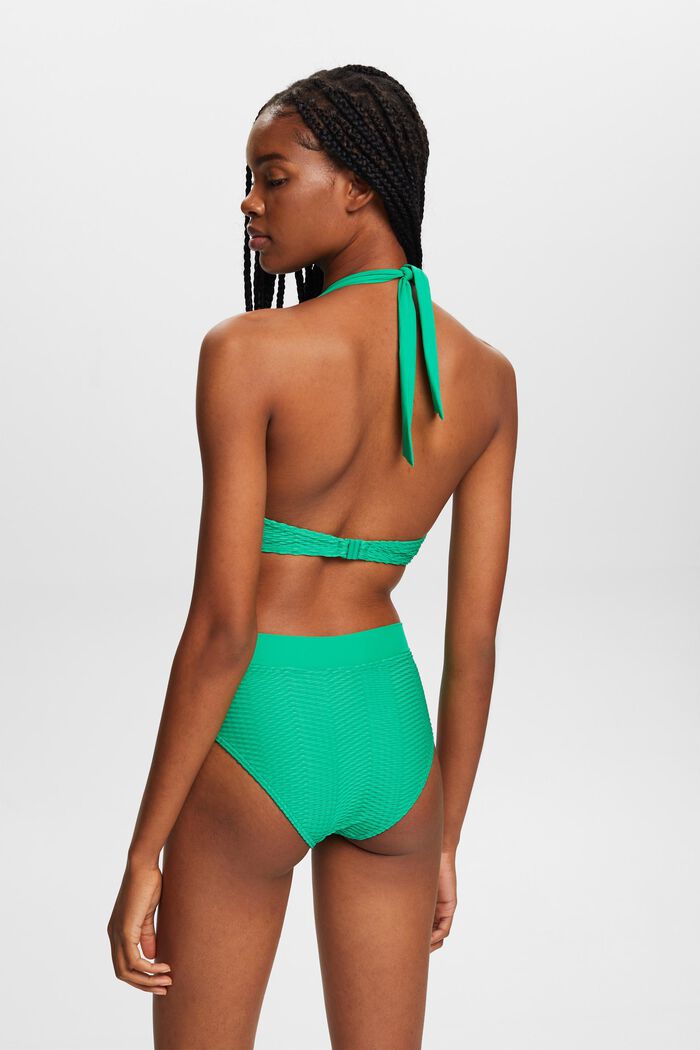ESPRIT - Recycled: textured underwired bikini top at our online shop