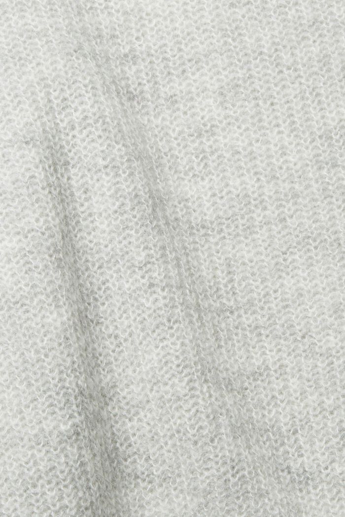 Alpaca blend: Cardigan, GREY, detail image number 1