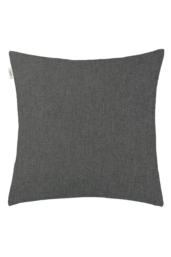Structured Cushion Cover, DARK GREY, detail image number 2