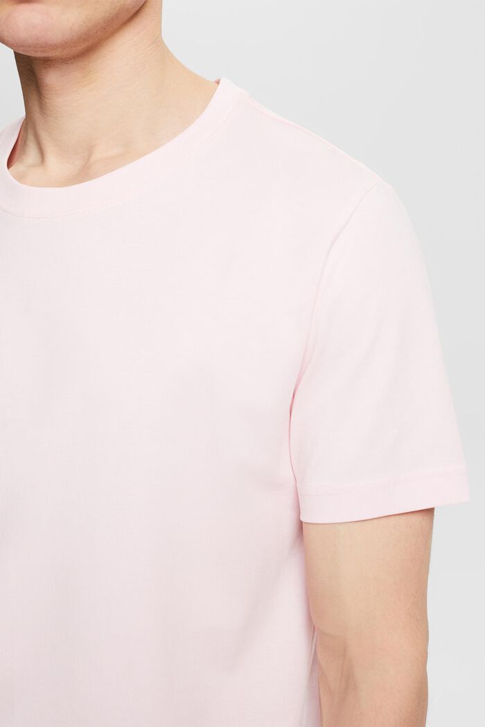 Organic Cotton Jersey T-Shirt, PASTEL PINK, detail image number 3