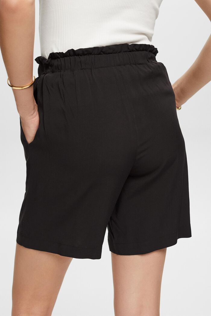 Pull-on shorts, BLACK, detail image number 4