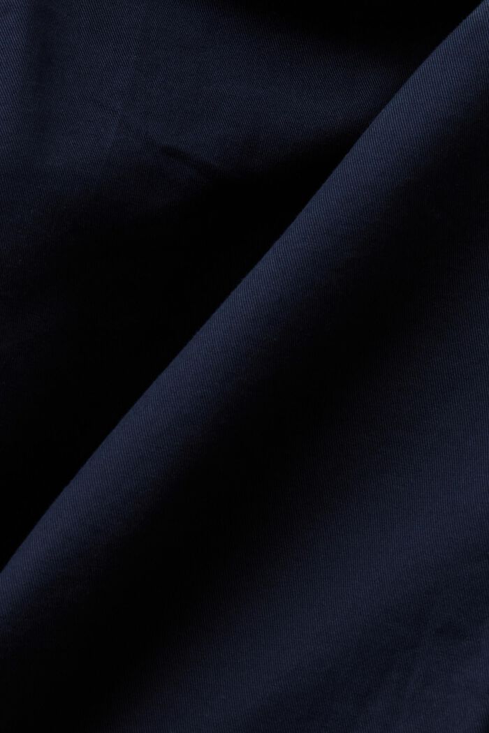 Cuffed Twill Shorts, NAVY, detail image number 5