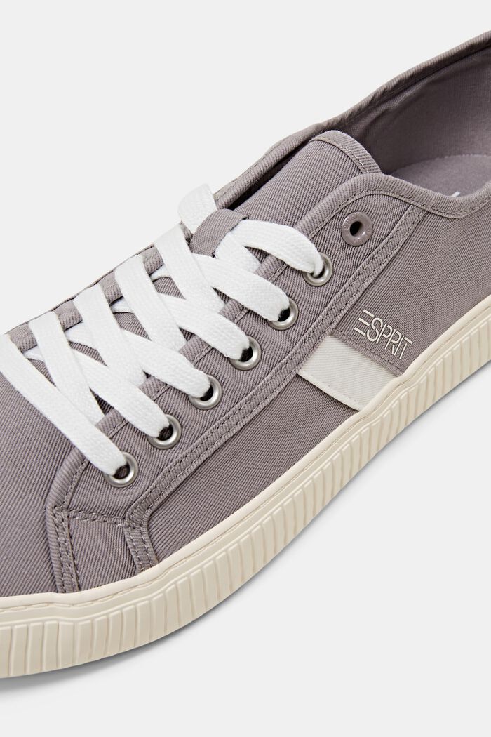Canvas Trainers, GREY, detail image number 3