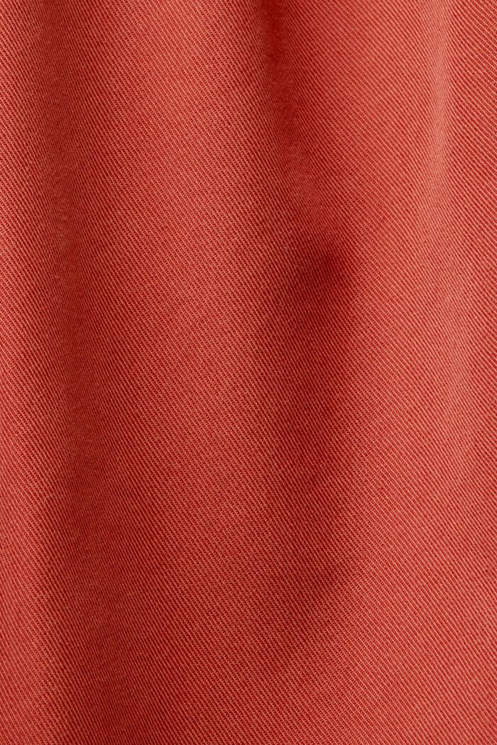 Chino shorts, TERRACOTTA, detail image number 6