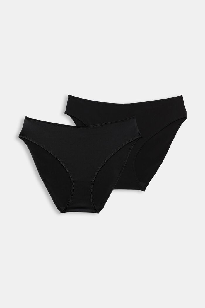 2-pack of mid-rise panties, BLACK, detail image number 3