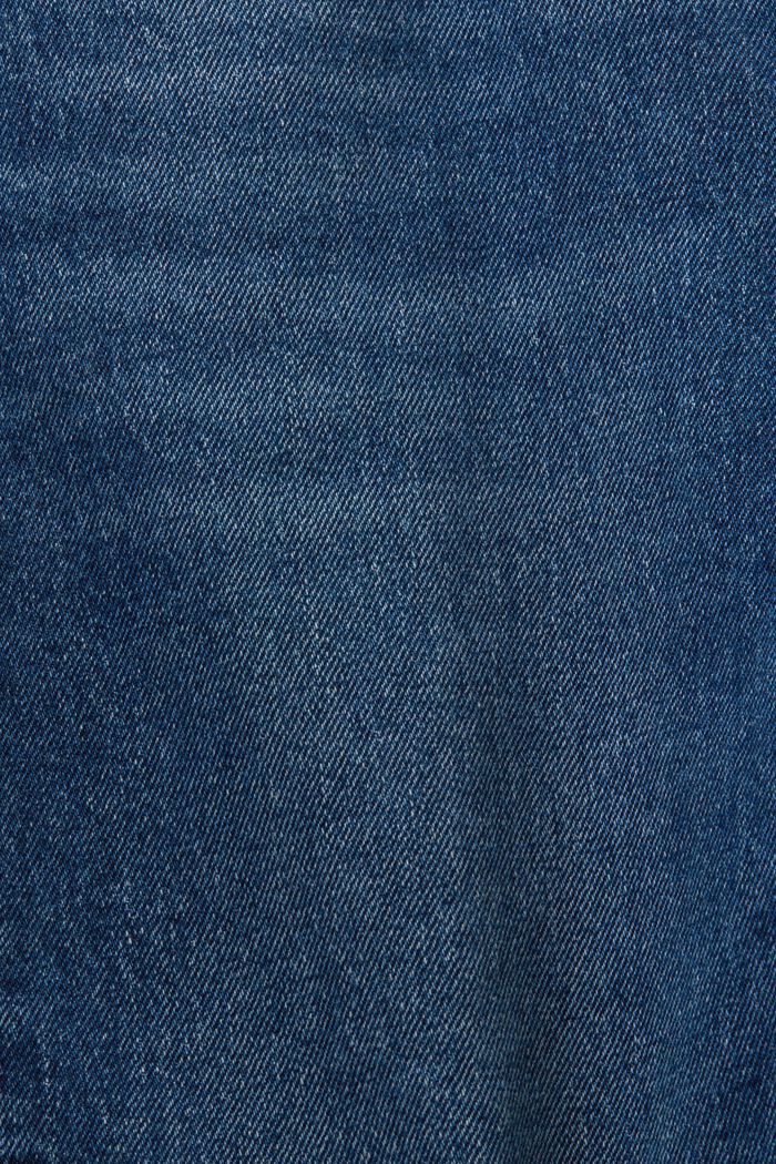 High-Rise Slim Jeans, BLUE MEDIUM WASHED, detail image number 6