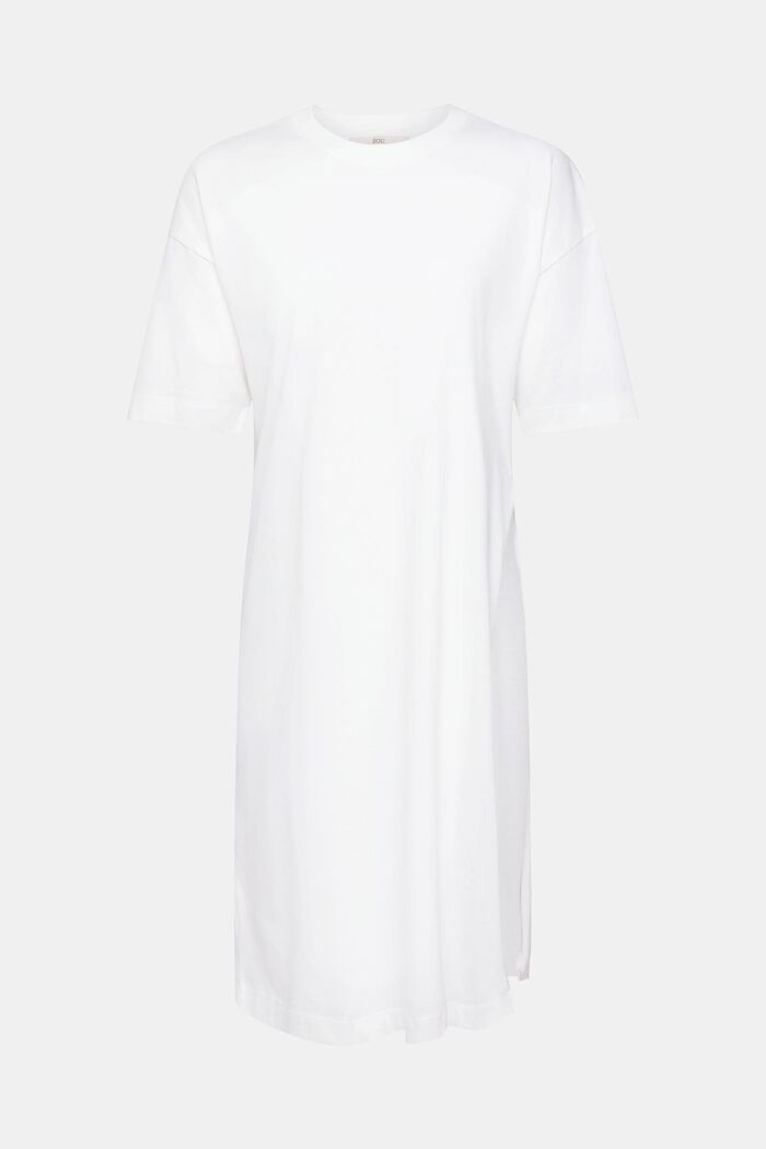 Long t-shirt with side slit