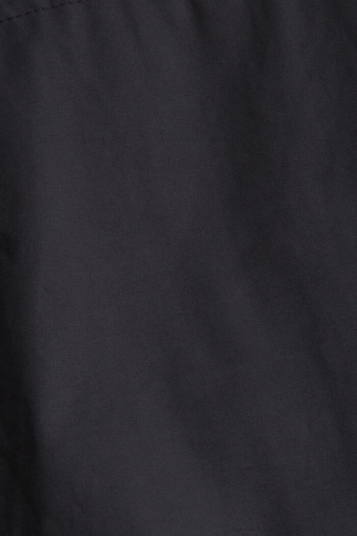 Between-seasons jacket made of blended organic cotton, BLACK, detail image number 5