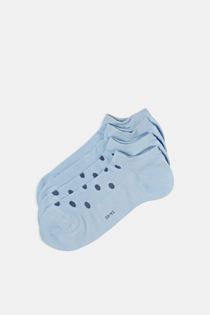 ESPRIT - 2-pack of trainer socks with mesh, organic cotton at our online  shop