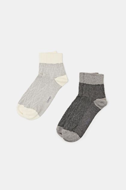 2-Pack Structured Socks