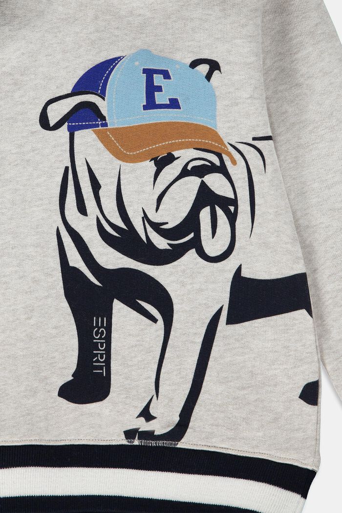 Hoodie with dog print, ICE, detail image number 2