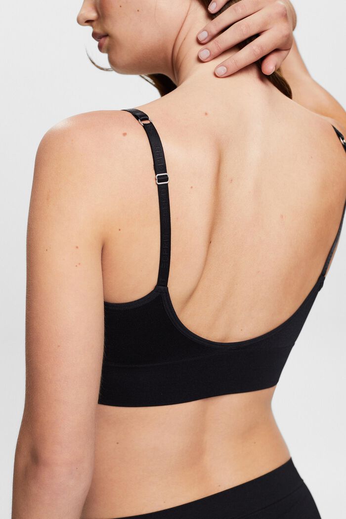 ESPRIT - Seamless Padded Logo Bustier at our online shop