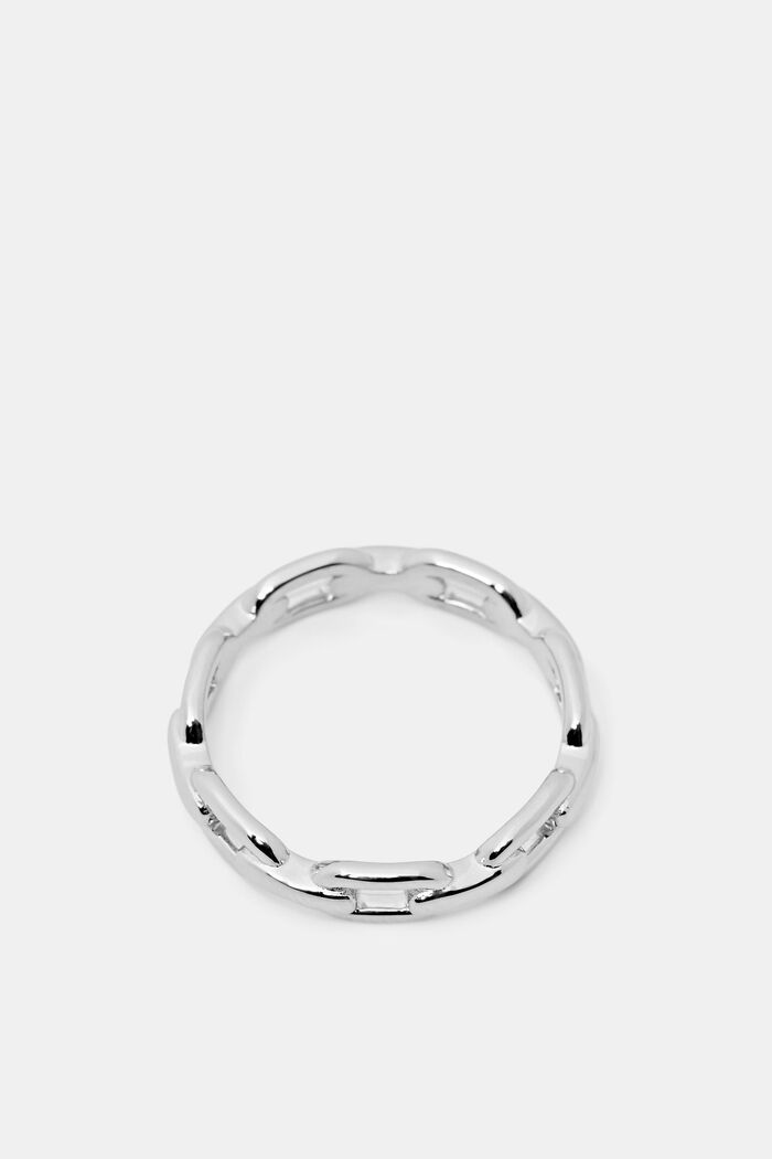Chain ring, , sterling silver