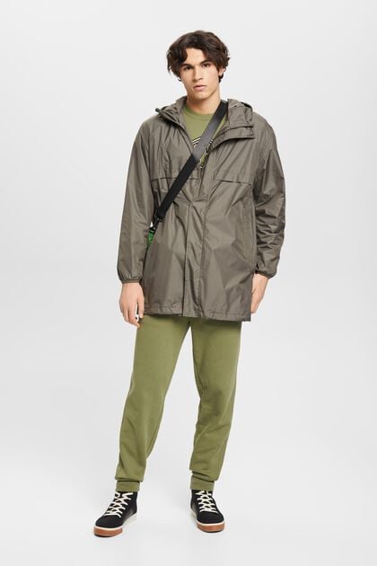Lightweight Hooded Rain Jacket